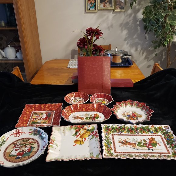 Villeroy and Boch Christmas Dishes - Picture 1 of 8